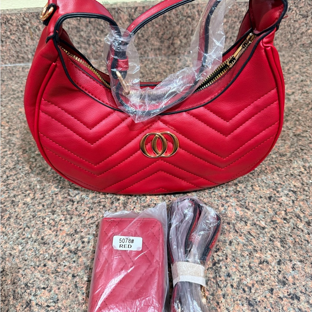Elegant Red Women's Bag